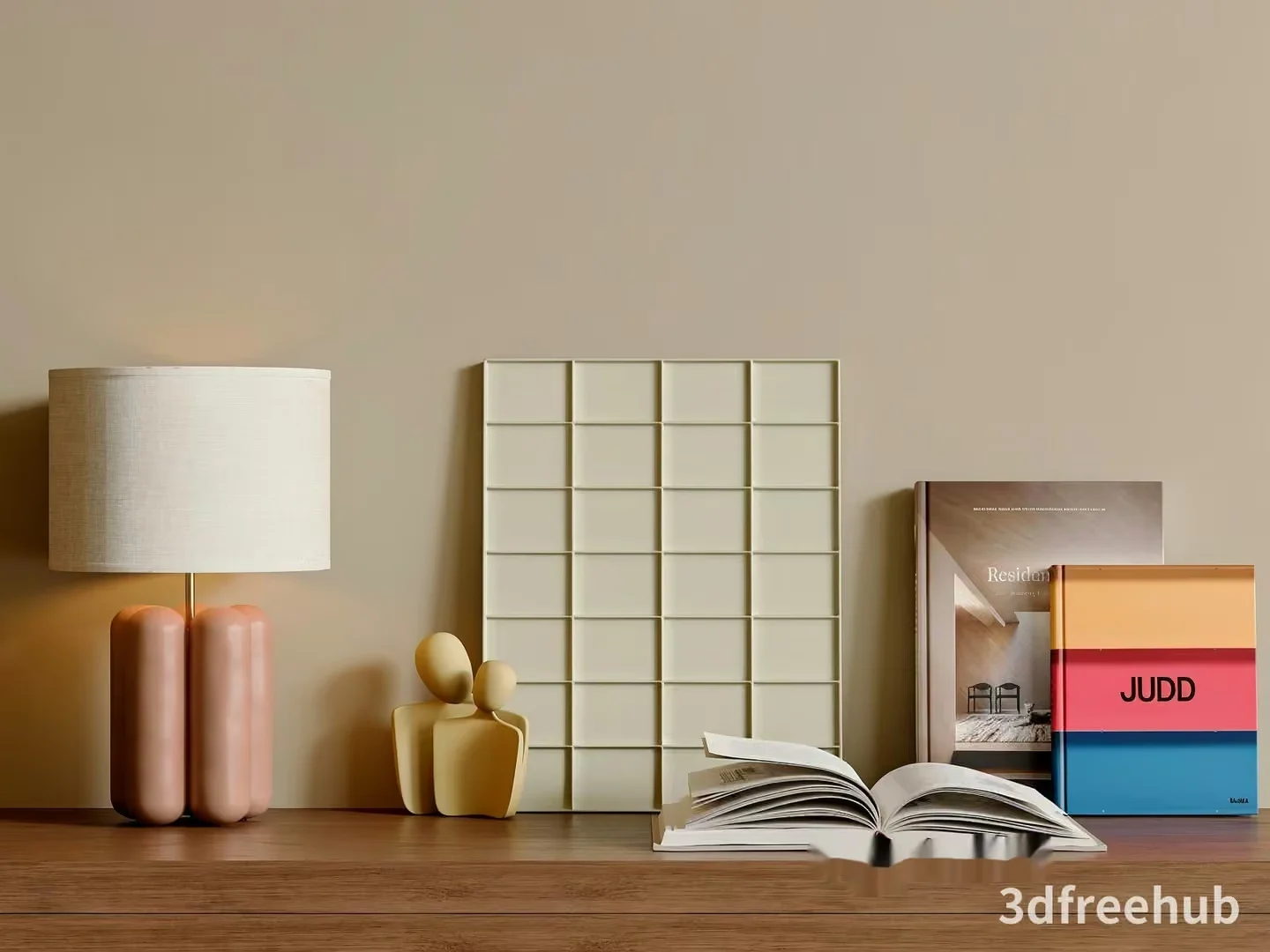 Modern Home Decor 3D Model – 23265 – VRAY Render