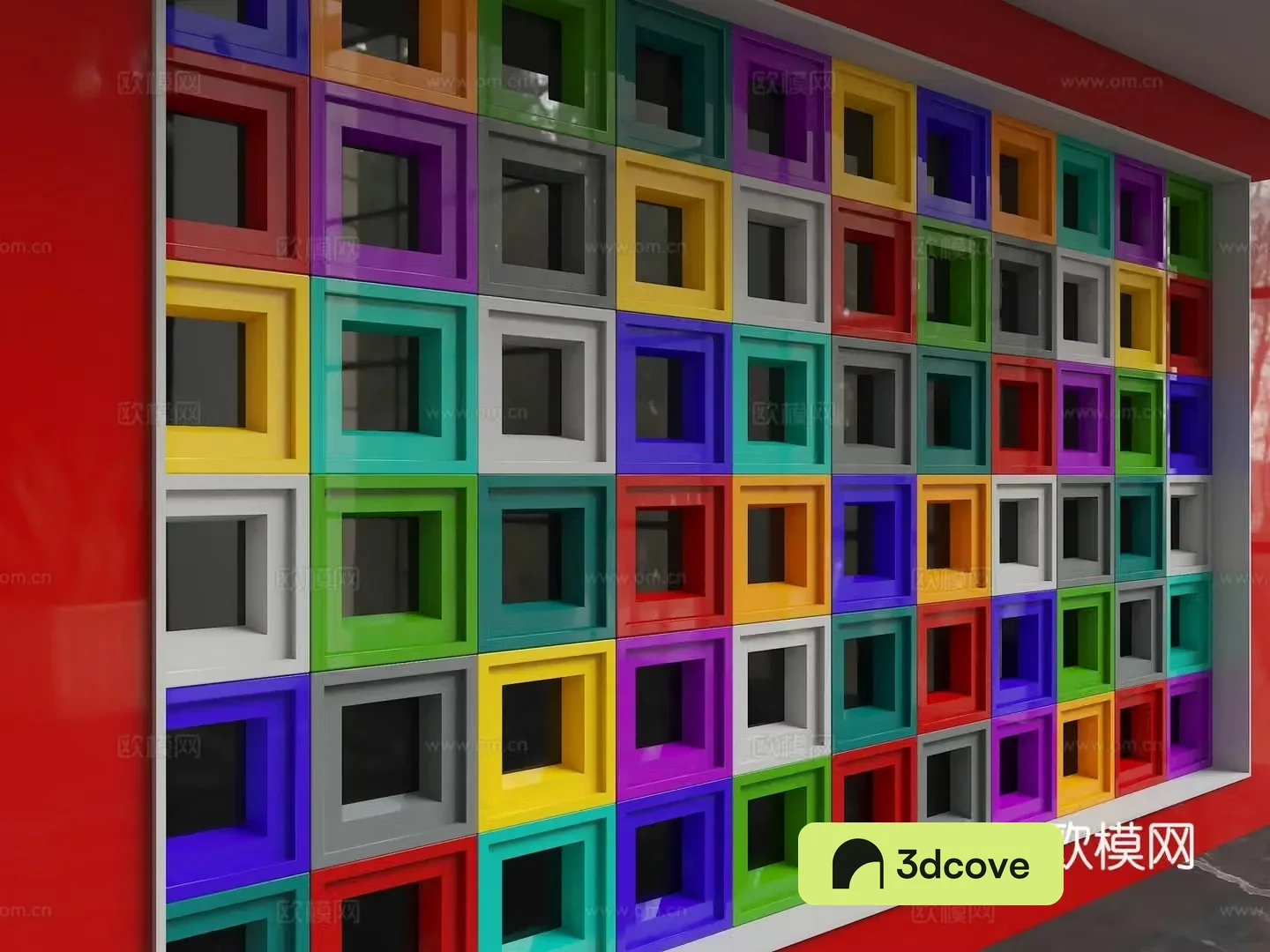 Modern background wall