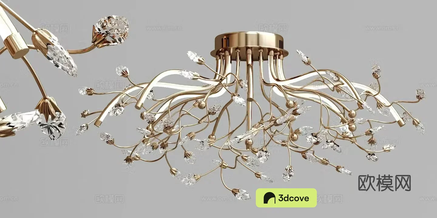 Light luxury chandelier