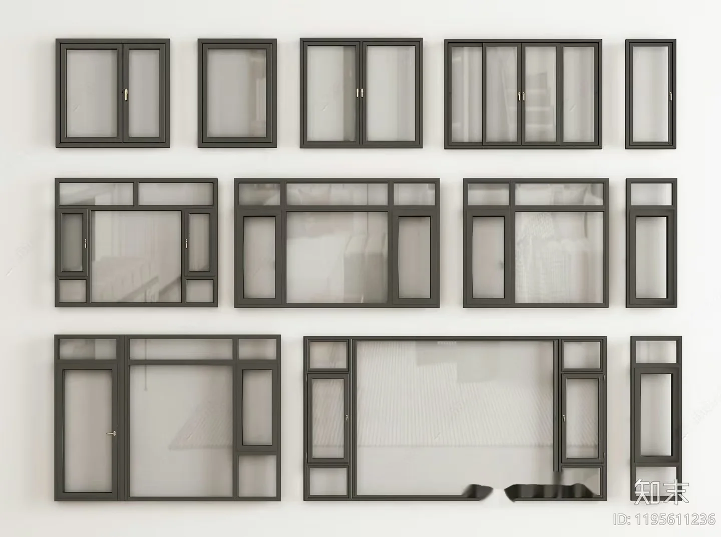 Windows 3D Model – 20669 – VRAY Render