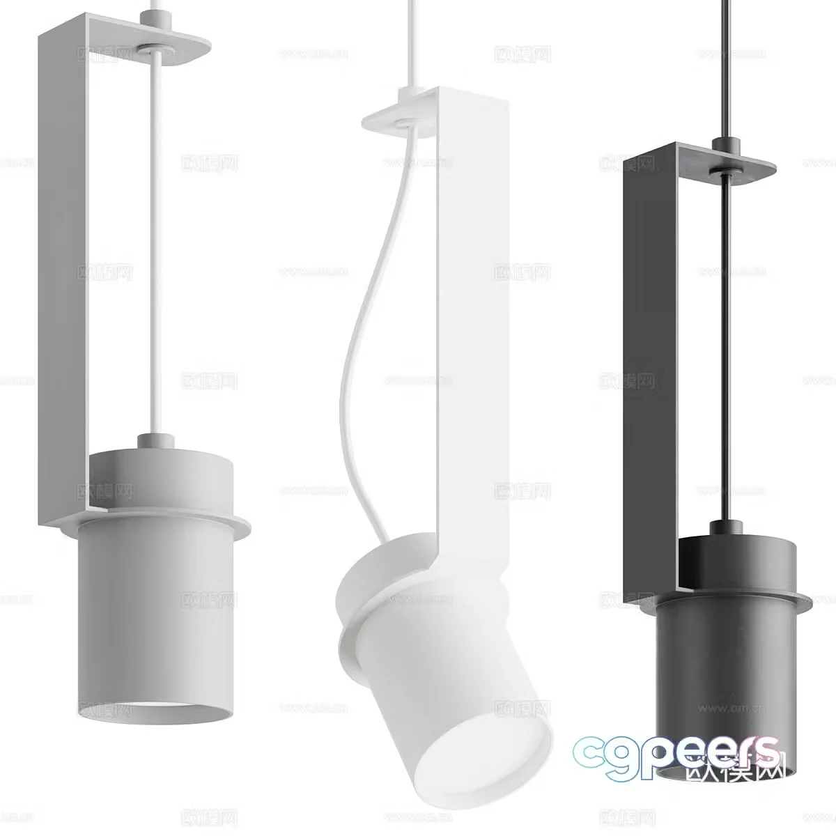 Modern Italian TOPTOP chandelier 3d model