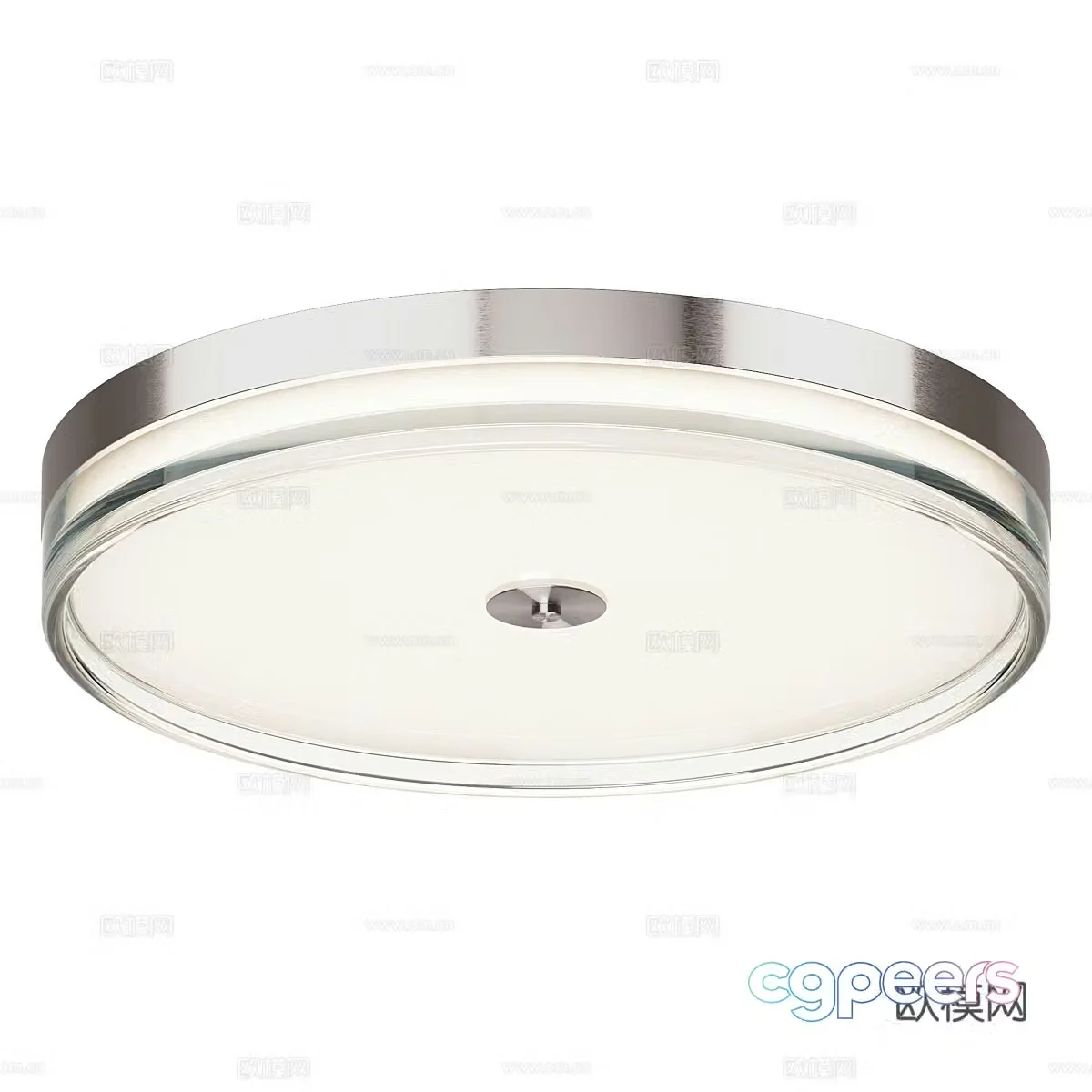 Simple ceiling lamp bedroom lamp 3d model