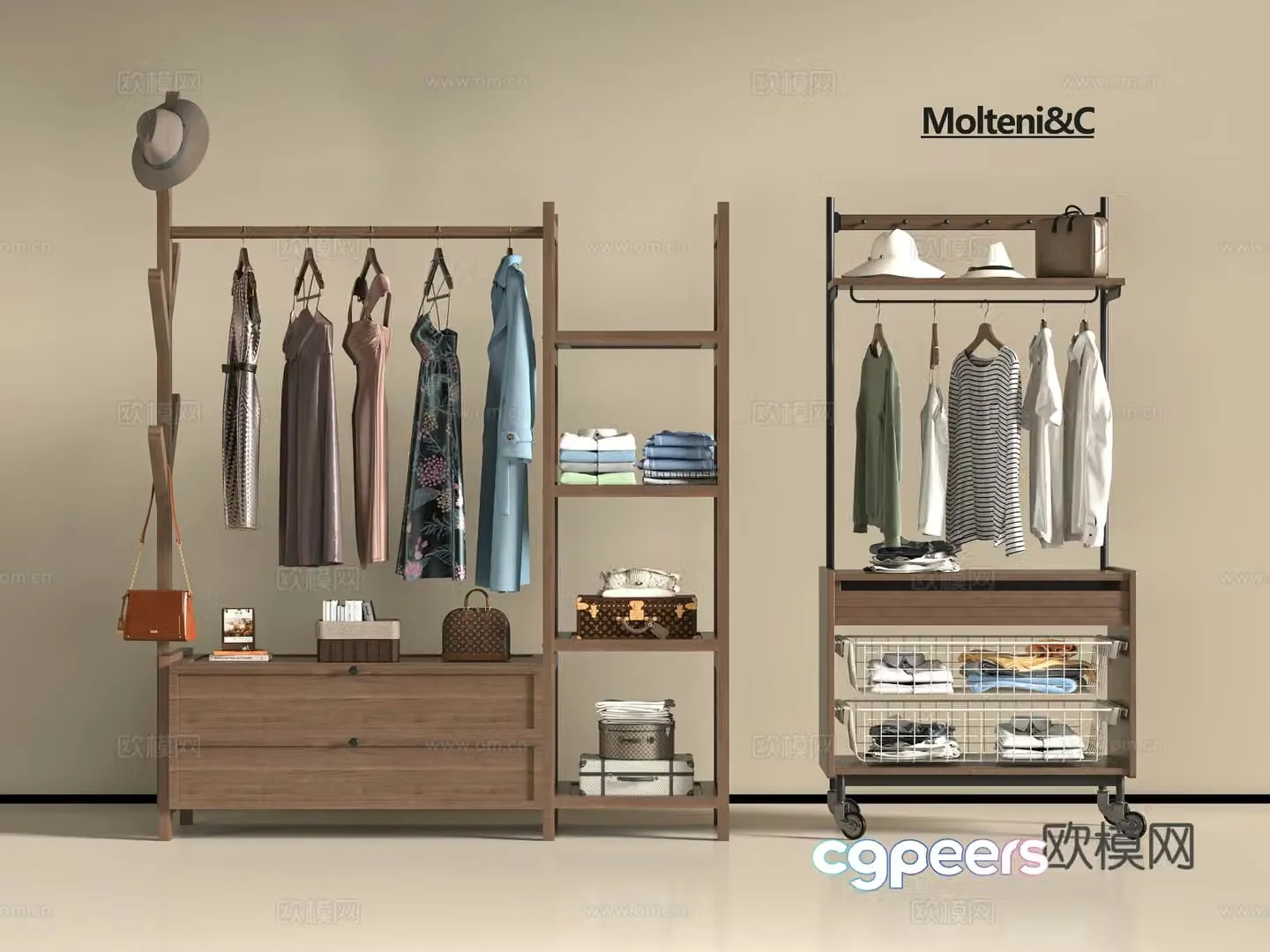 Modern hanger 3d model