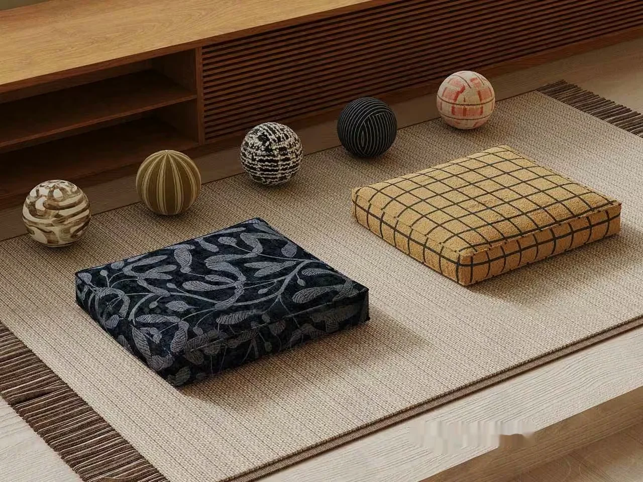 Modern Japanese Room 3D Model – 7069 – VRAY Render