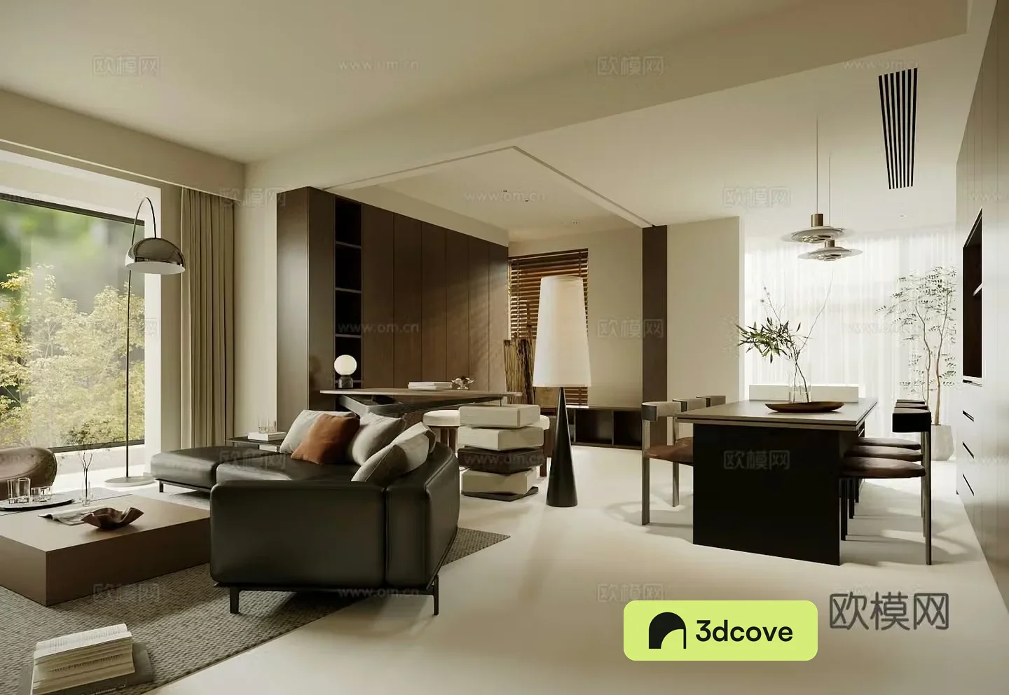 Waviva Home Living Room Large Apartment Living Room Horizontal Living Room