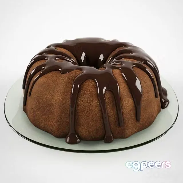 3ds Max Free – Cake glaze
