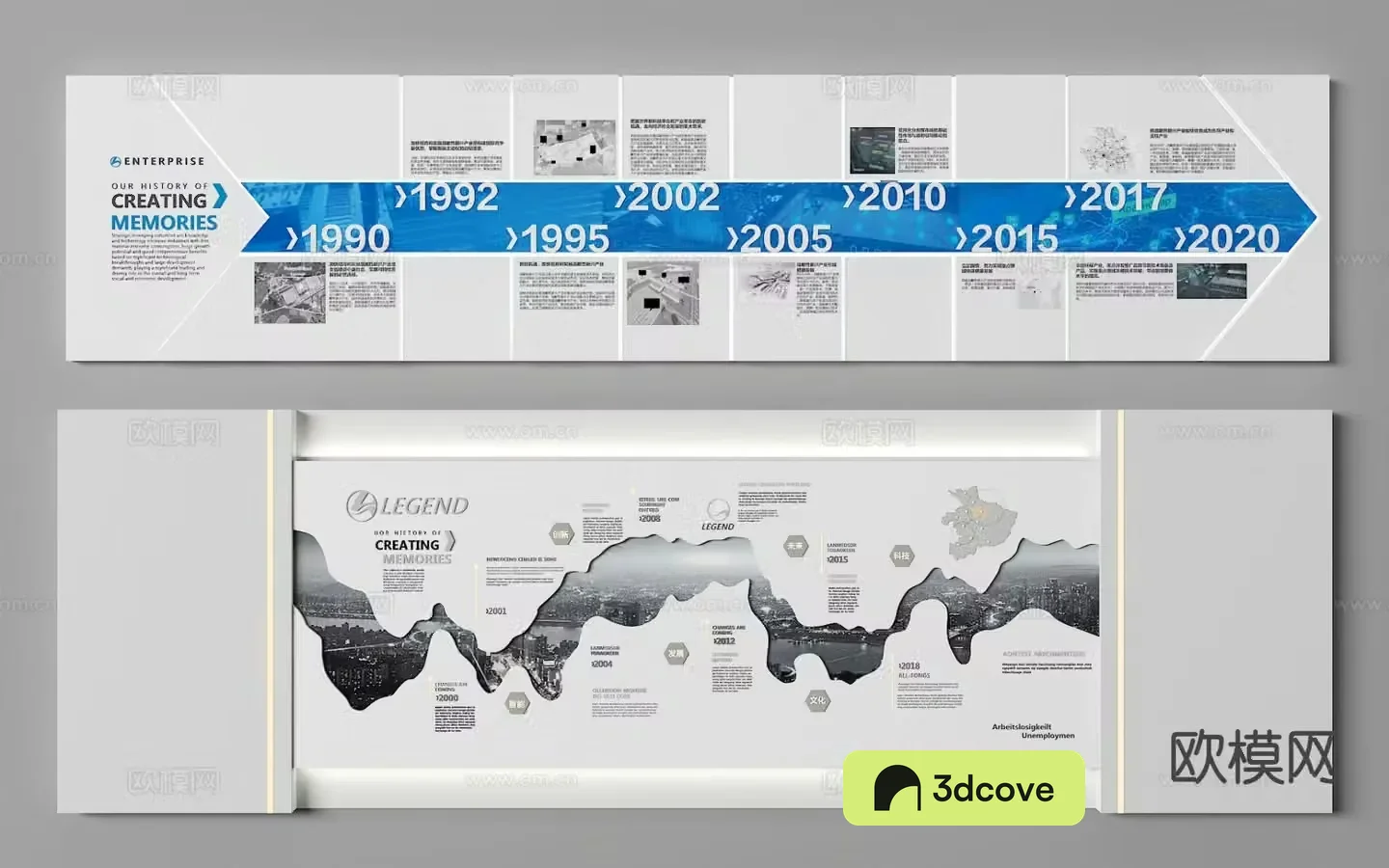 Corporate wall Image wall Cultural wall