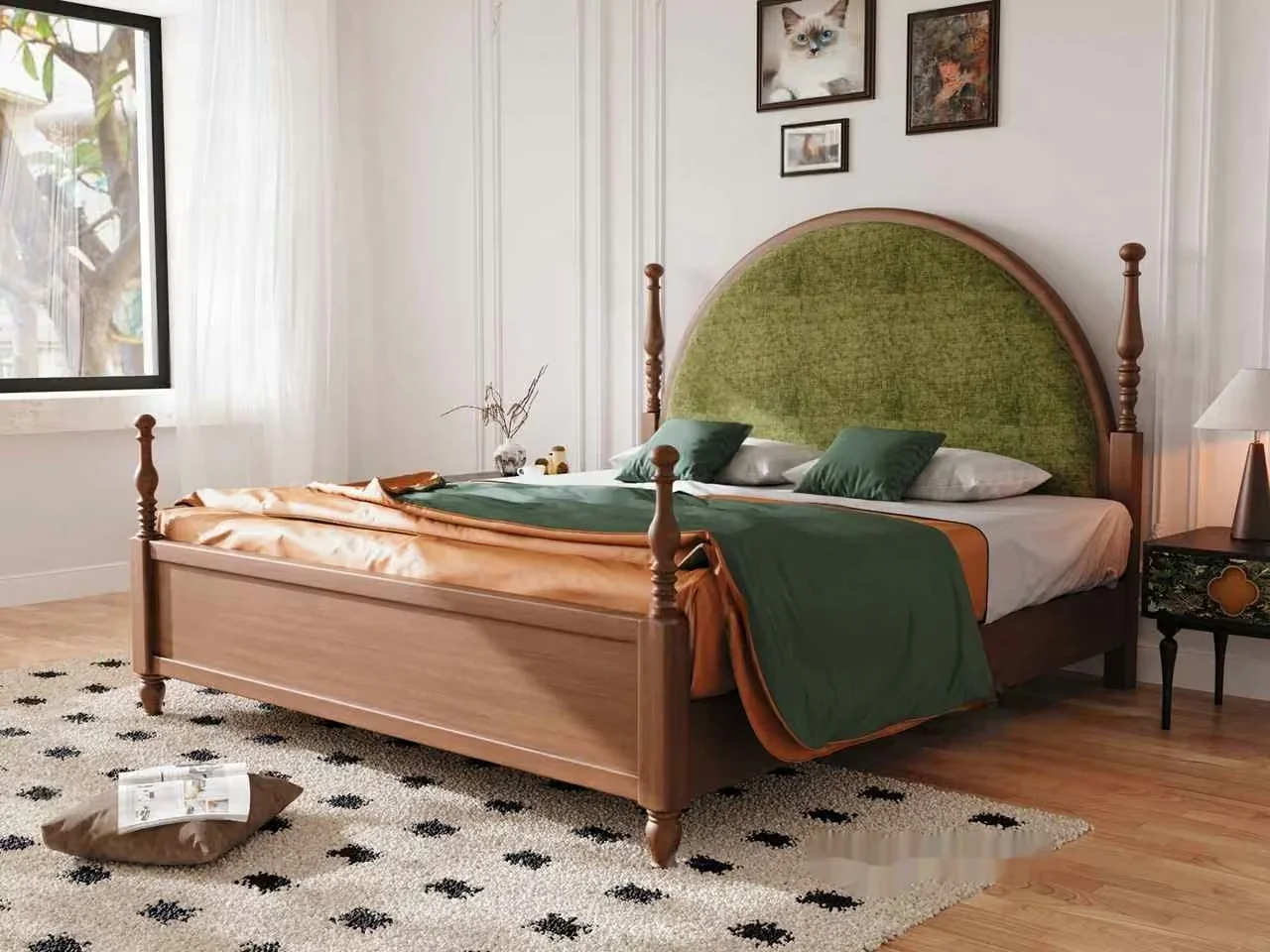 Cozy Bedroom 3D Model – 256 – CORONA Render