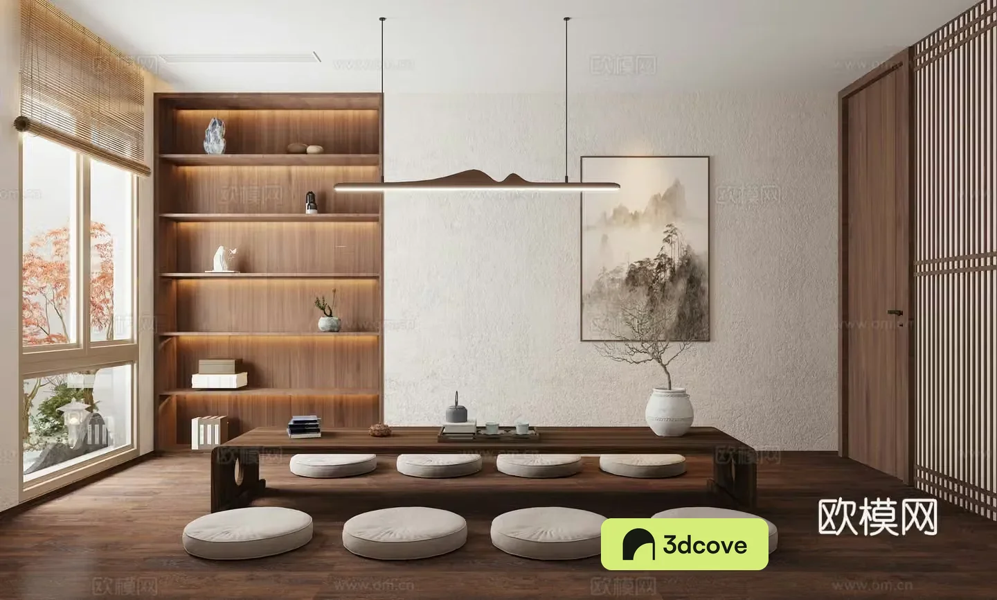 New Chinese Zen Tea Room