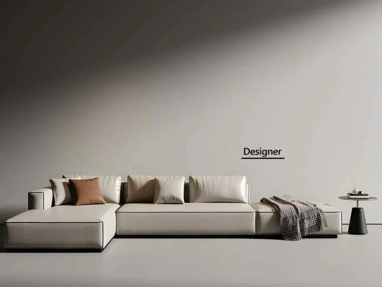 Modern Designer Sofa 3D Model – 18615 – VRAY Render