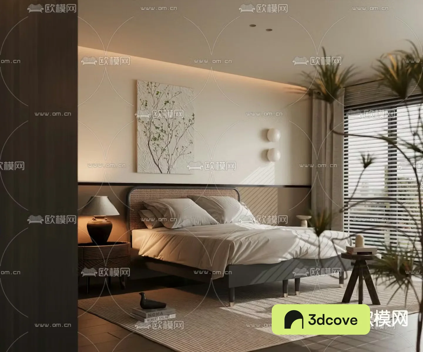Italian double bed