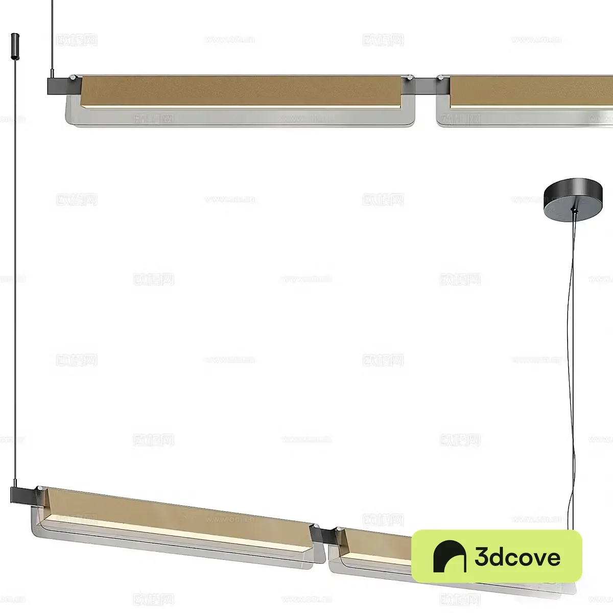 Modern Italian light luxury decorative chandelier