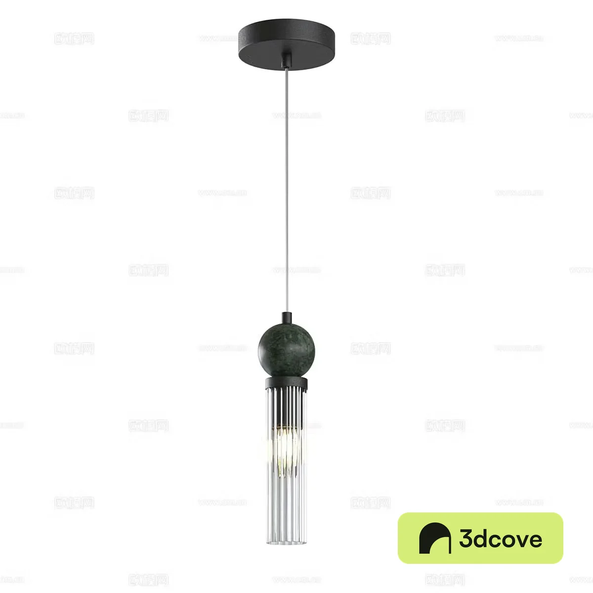 Modern simple chandelier restaurant chandelier glass chandelier