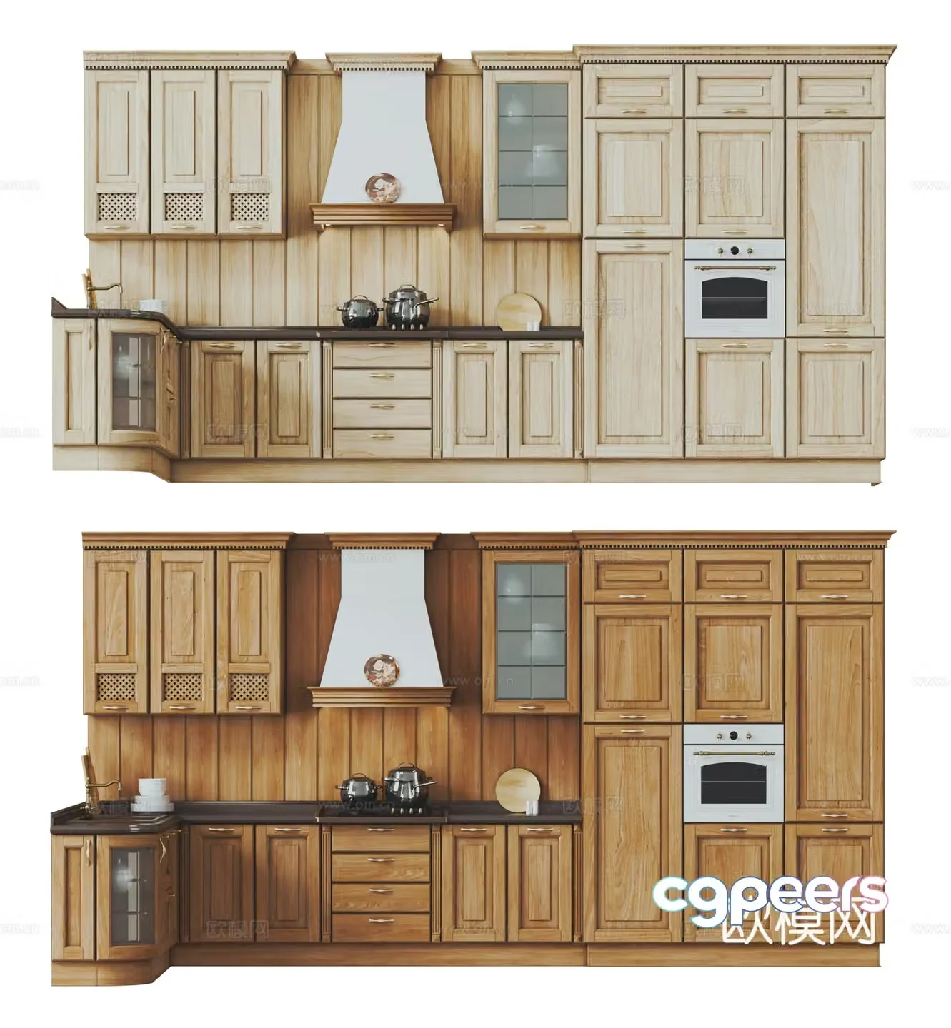 American cabinet 3d model
