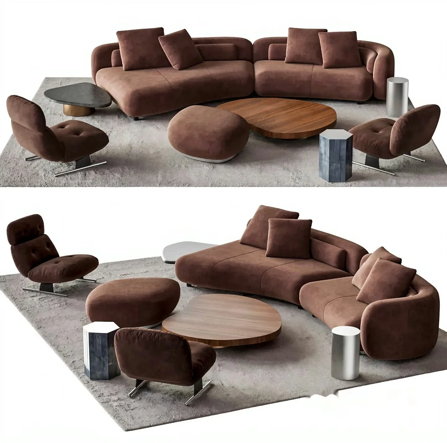 Modern Living Room 3D Model – 22449 – VRAY Render