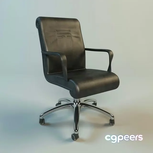3ds Max Free – Office Armchair 002