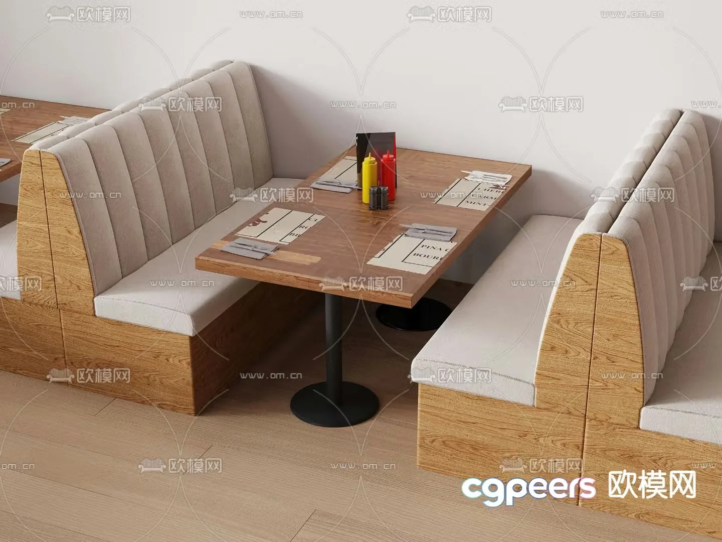Modern deck multiplayer deck 3D model