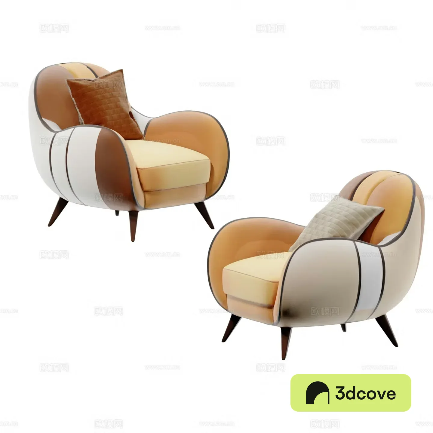Modern casual chair casual sofa
