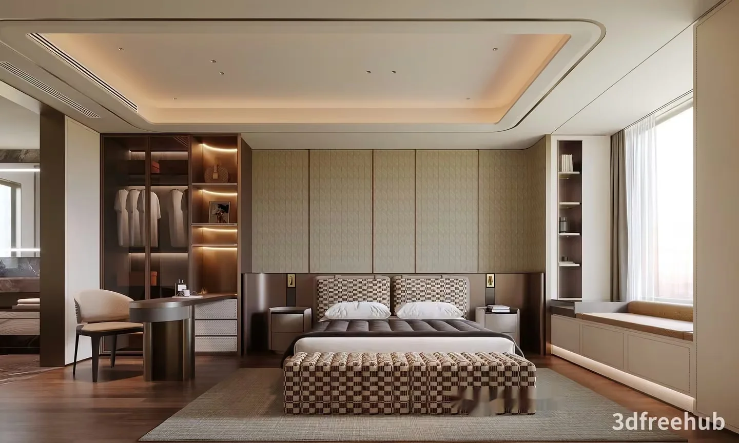 Modern 3D Rendering 3D Model – 22609 – VRAY Render