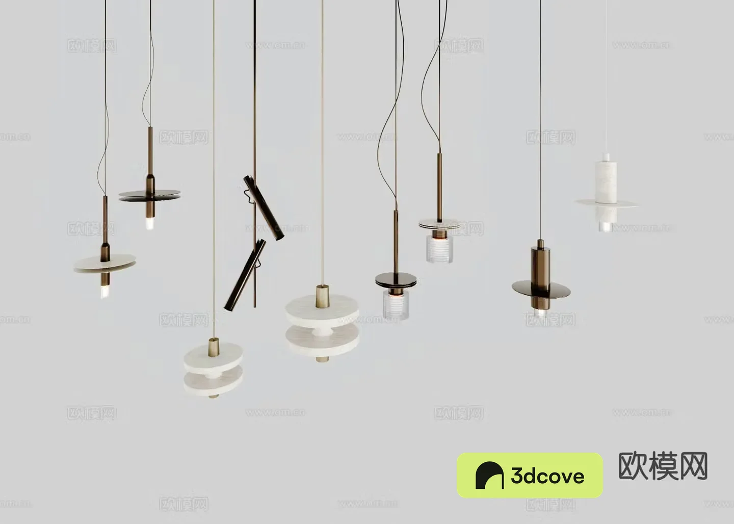 Bedside small chandelier