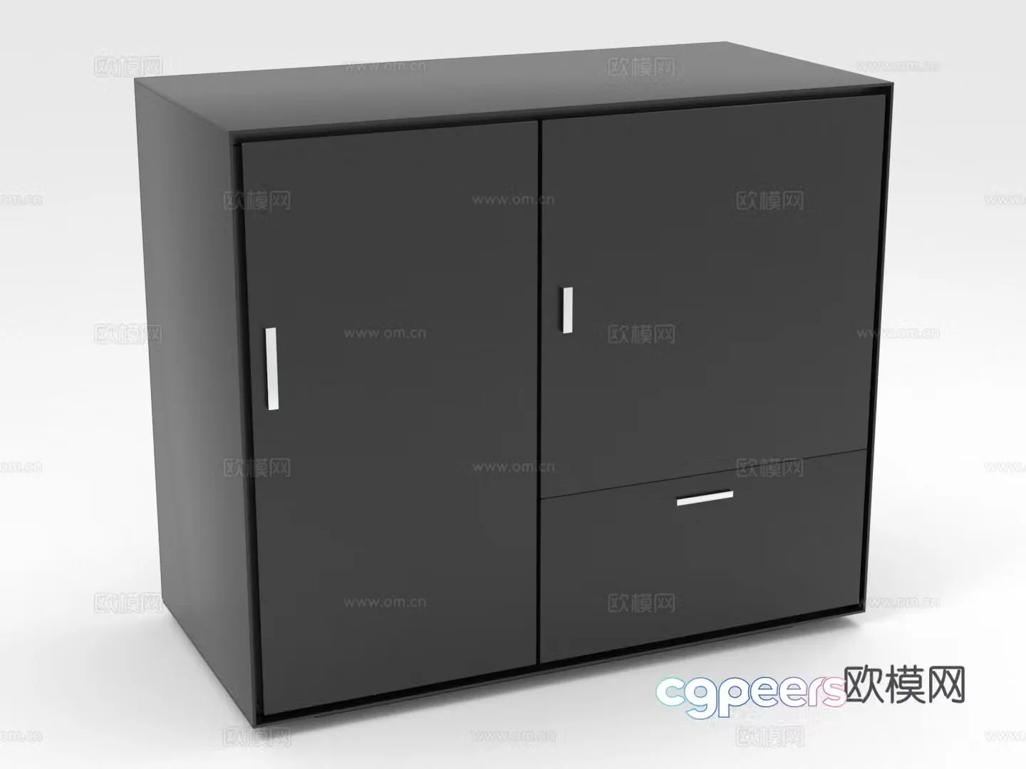Cabinet Storage Cabinet Storage Cabinet Combination Cabinet 3D Model