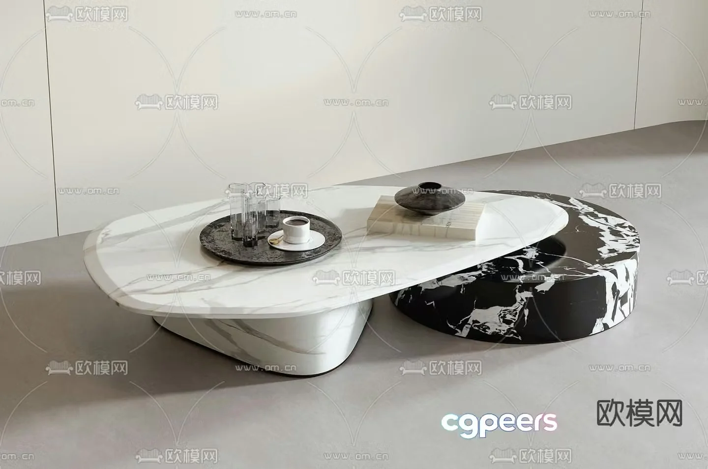 3D model of mother-in-law coffee table