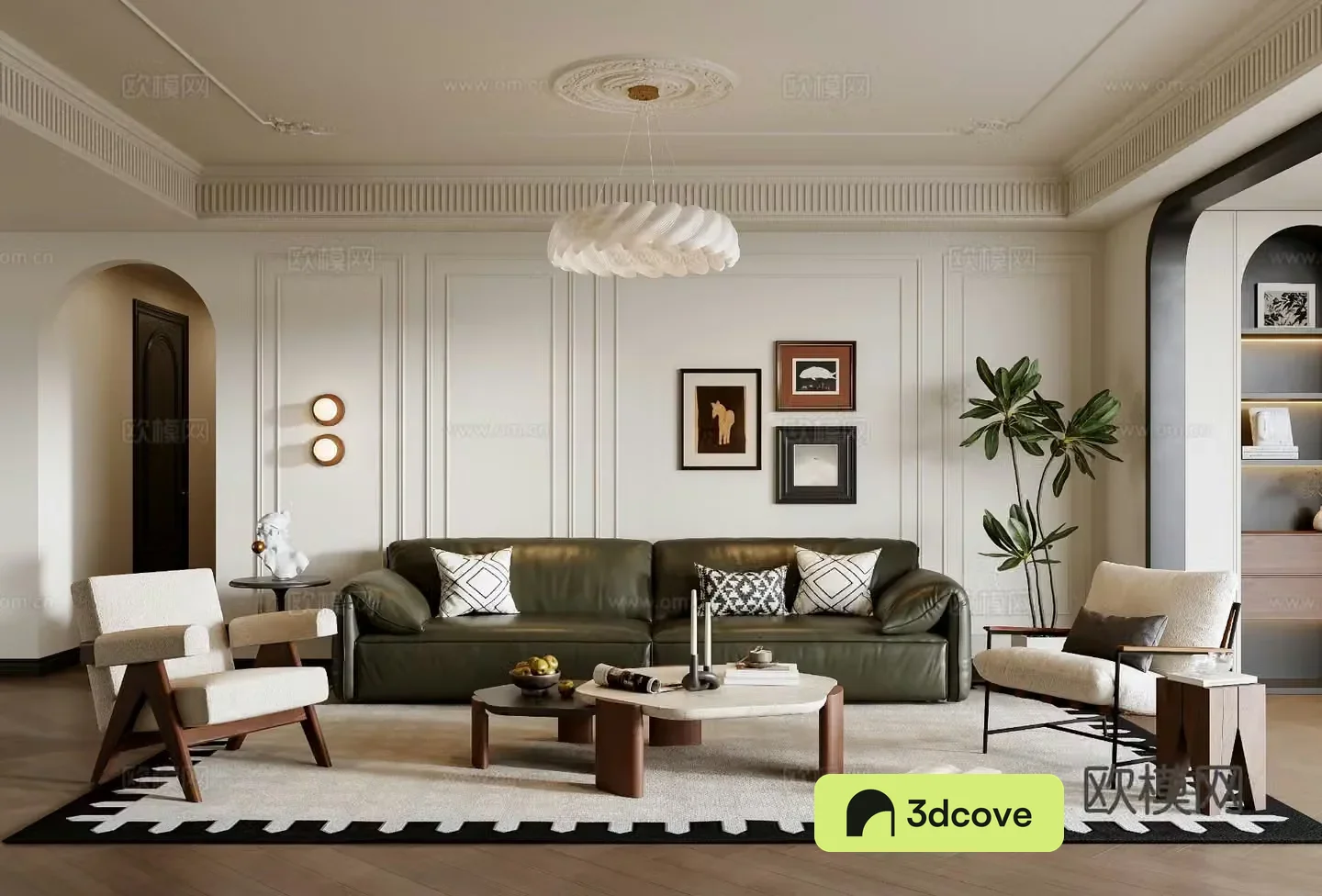 French living room