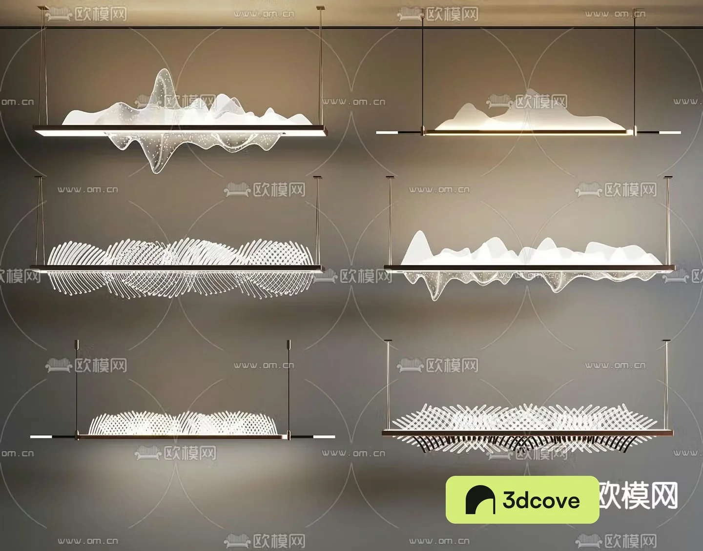 New Chinese style chandelier Zen chandelier