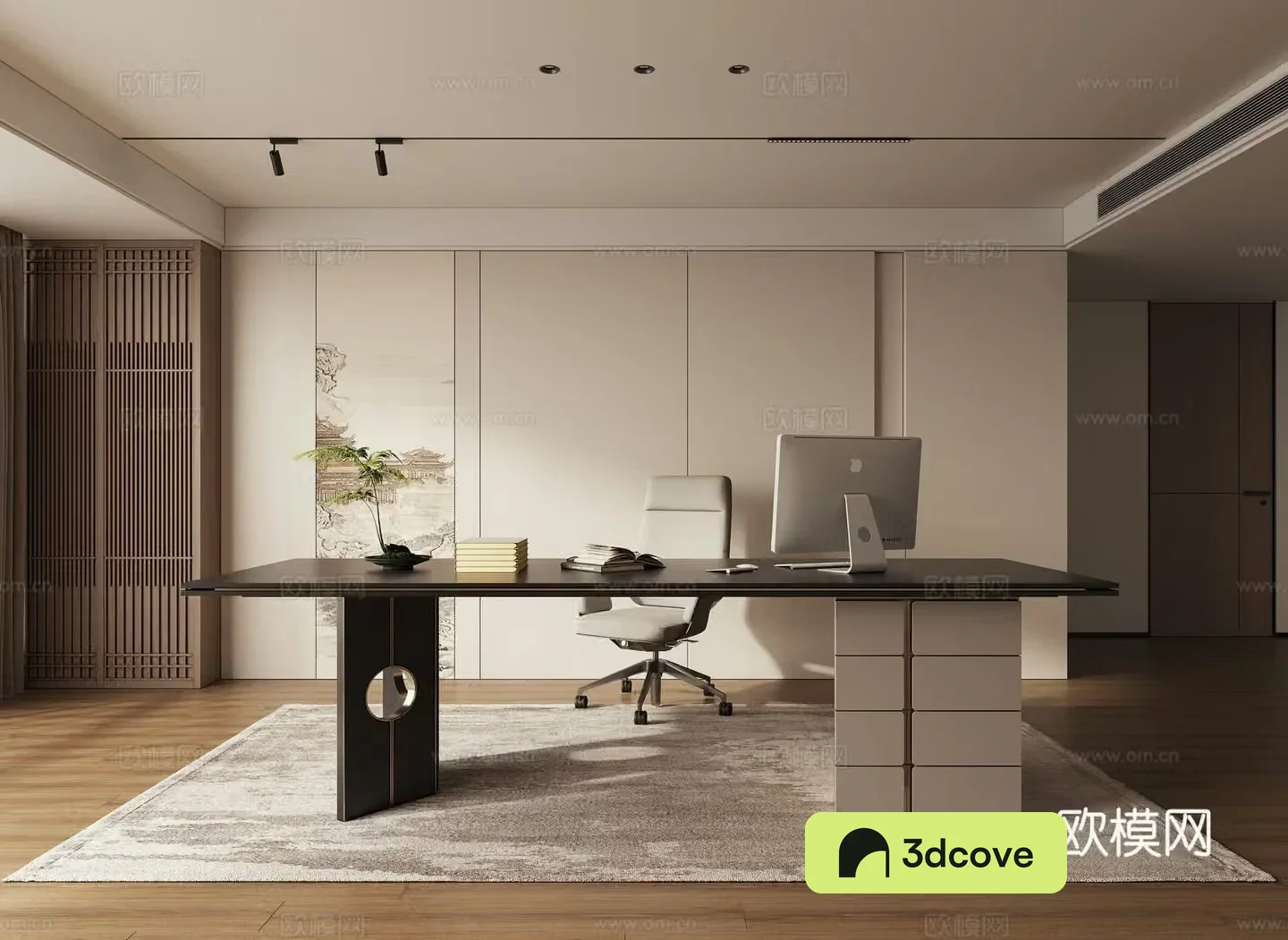 New Chinese Zen Study Room