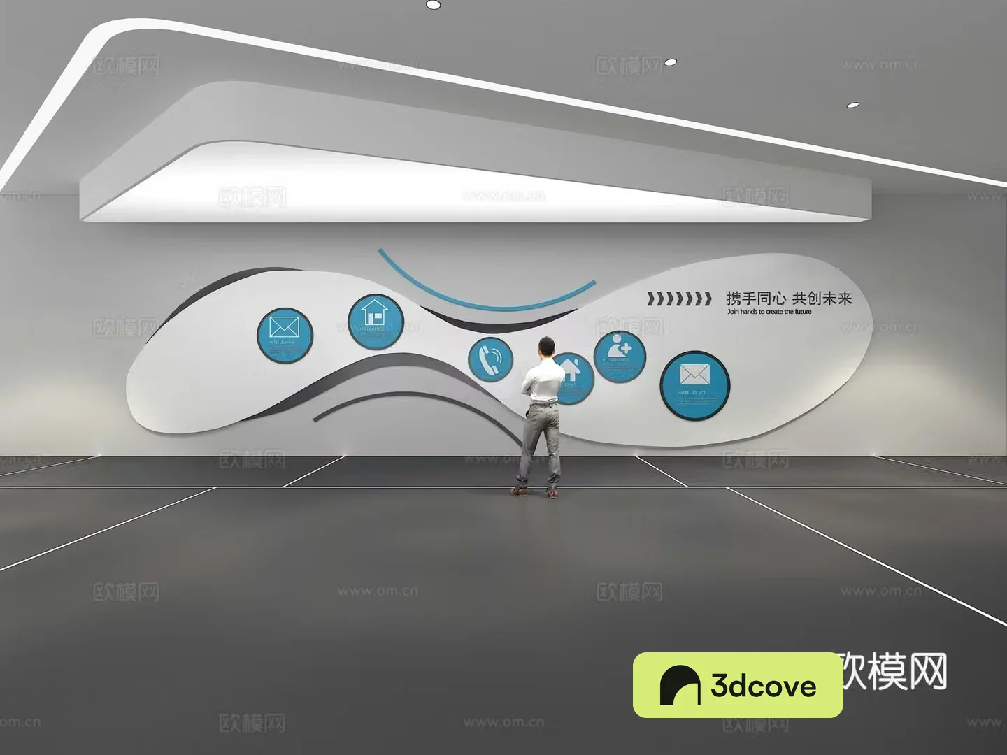 Cultural wall Corporate culture wall Display wall Theme wall Exhibition hall Campus culture Corridor