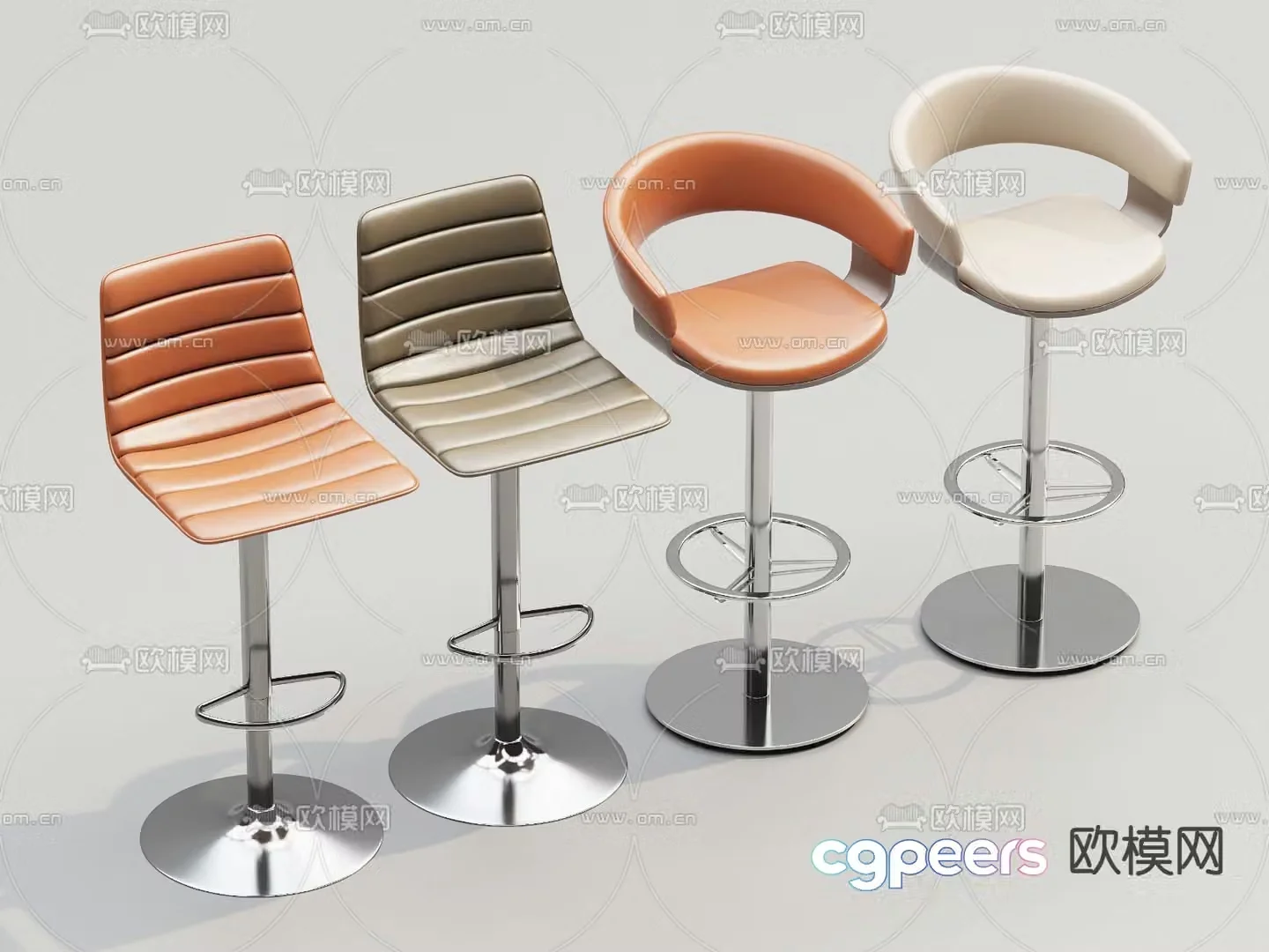 Fashion bar chair bar chair 3d model