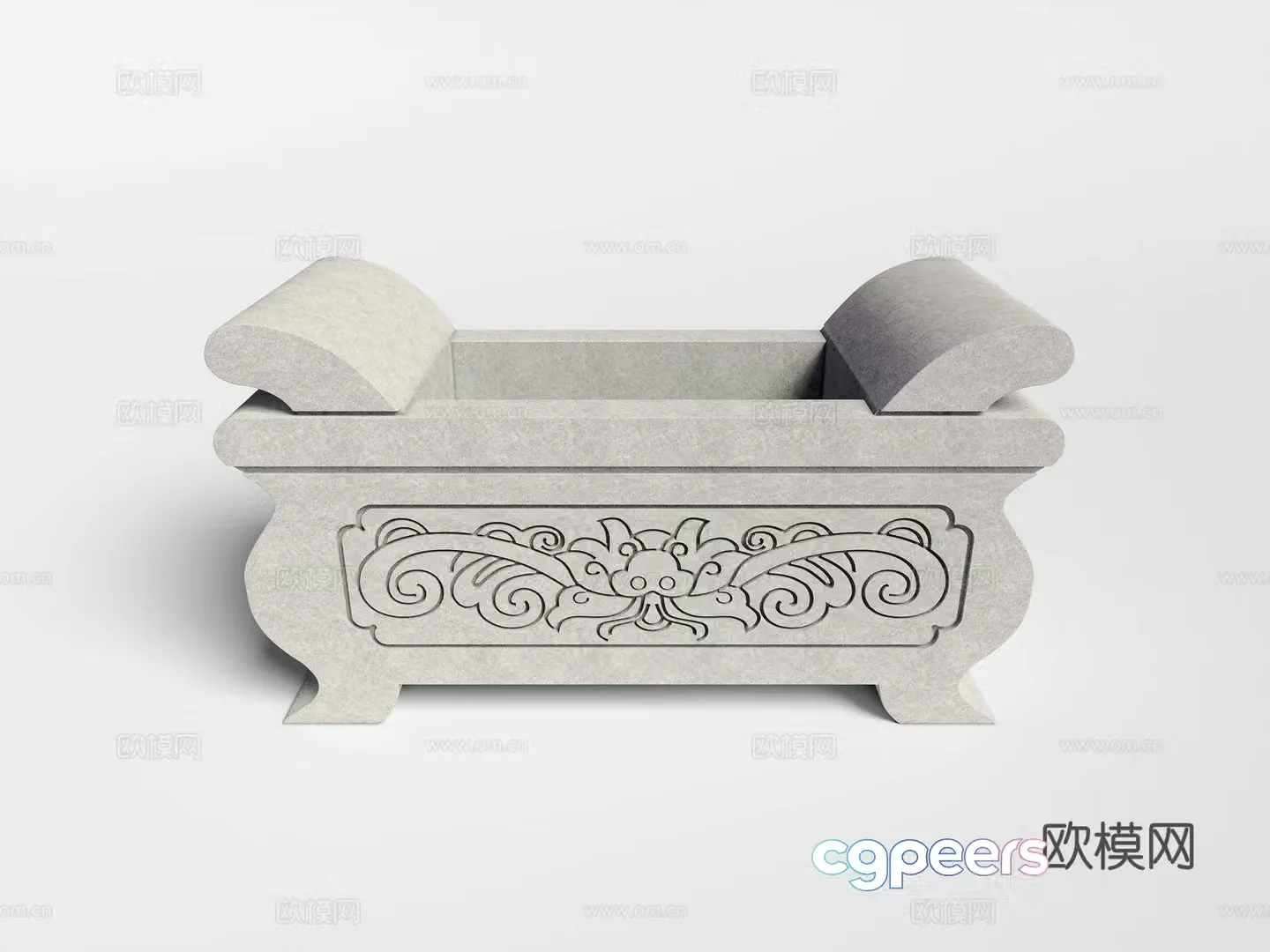 New Chinese incense burner 3D model