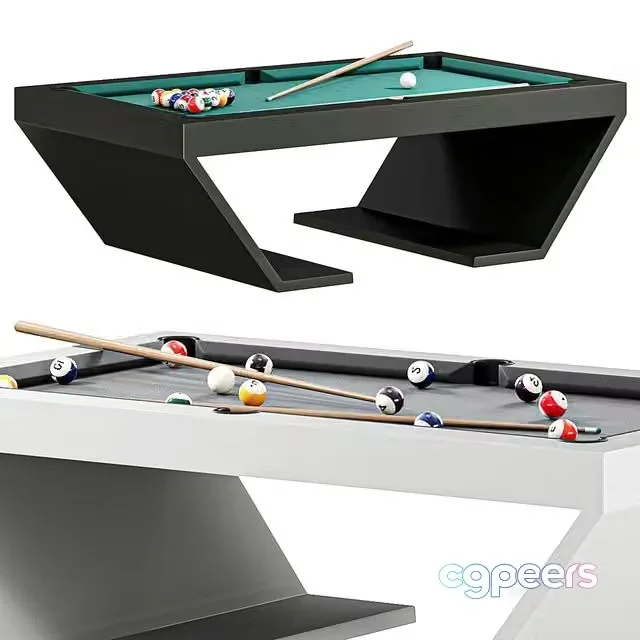 3ds Max Free – Cabaret Pool Billiard Table