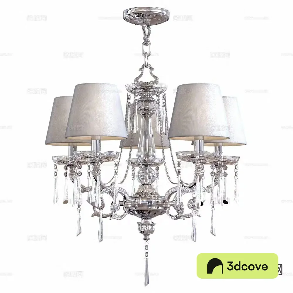 European crystal chandelier