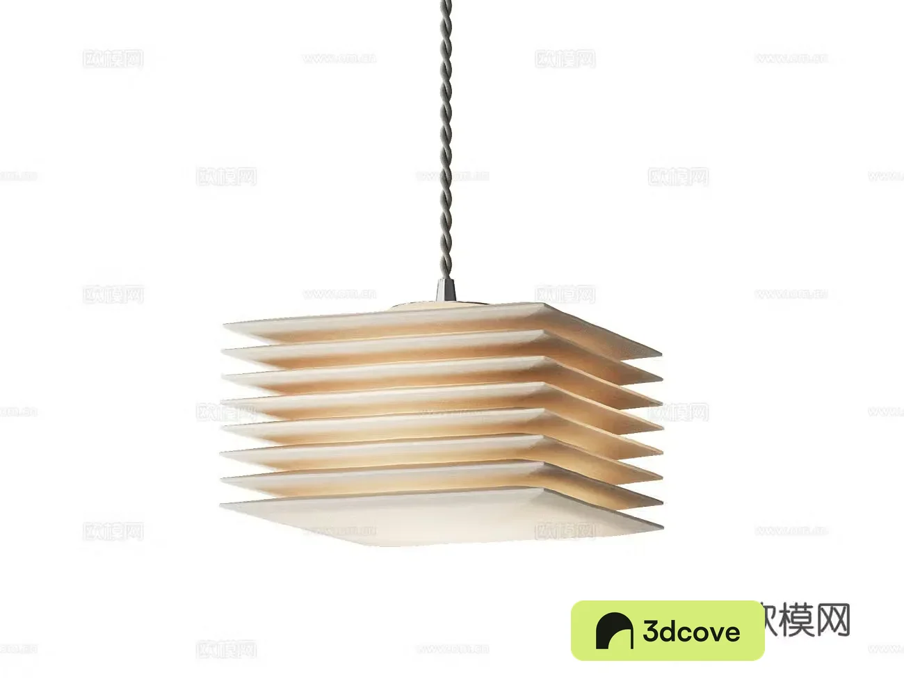 Middle art chandelier