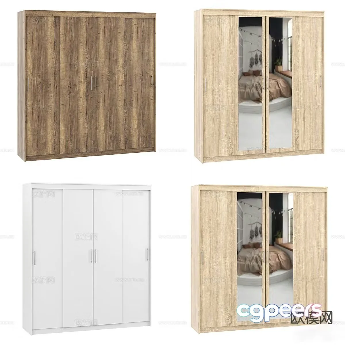 wabi-sabi wardrobe 3d model