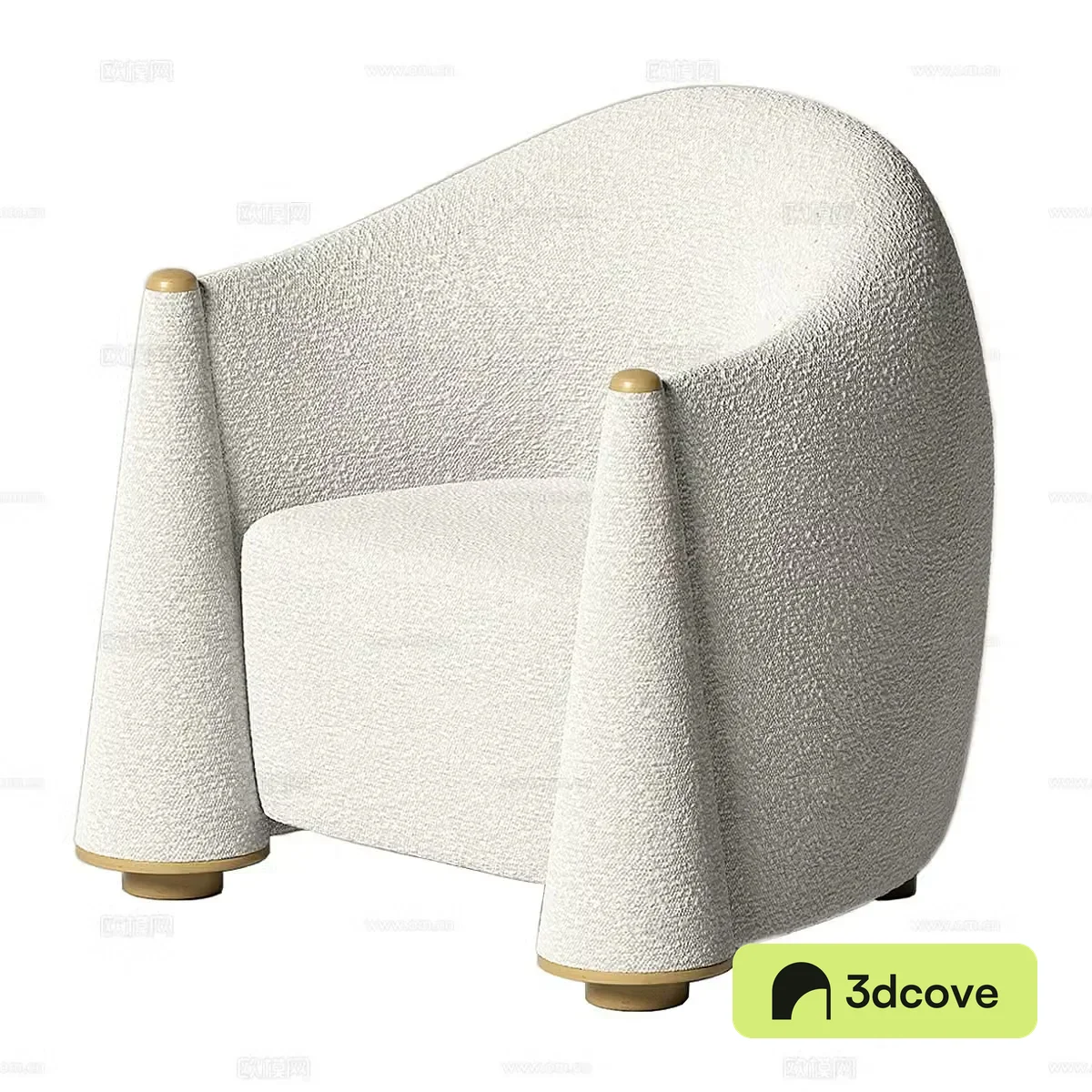 Modern single sofa