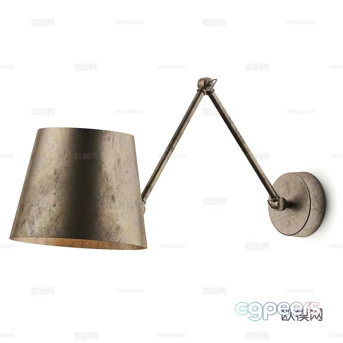 Metal wall lamp retro wall lamp outdoor wall lamp courtyard wall lamp iron wall lamp classic wall lamp 3d model