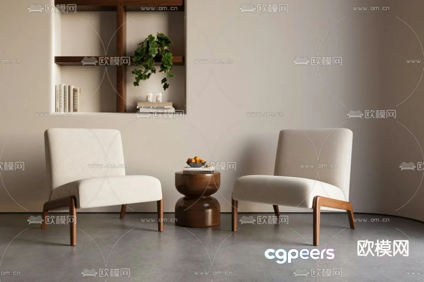 Medieval style sofa chair leisure chair table 3d model
