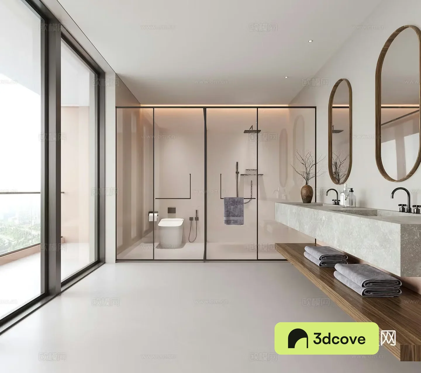 Modern bathroom sink