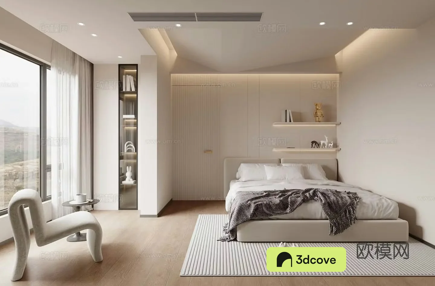Cream style bedroom second bedroom