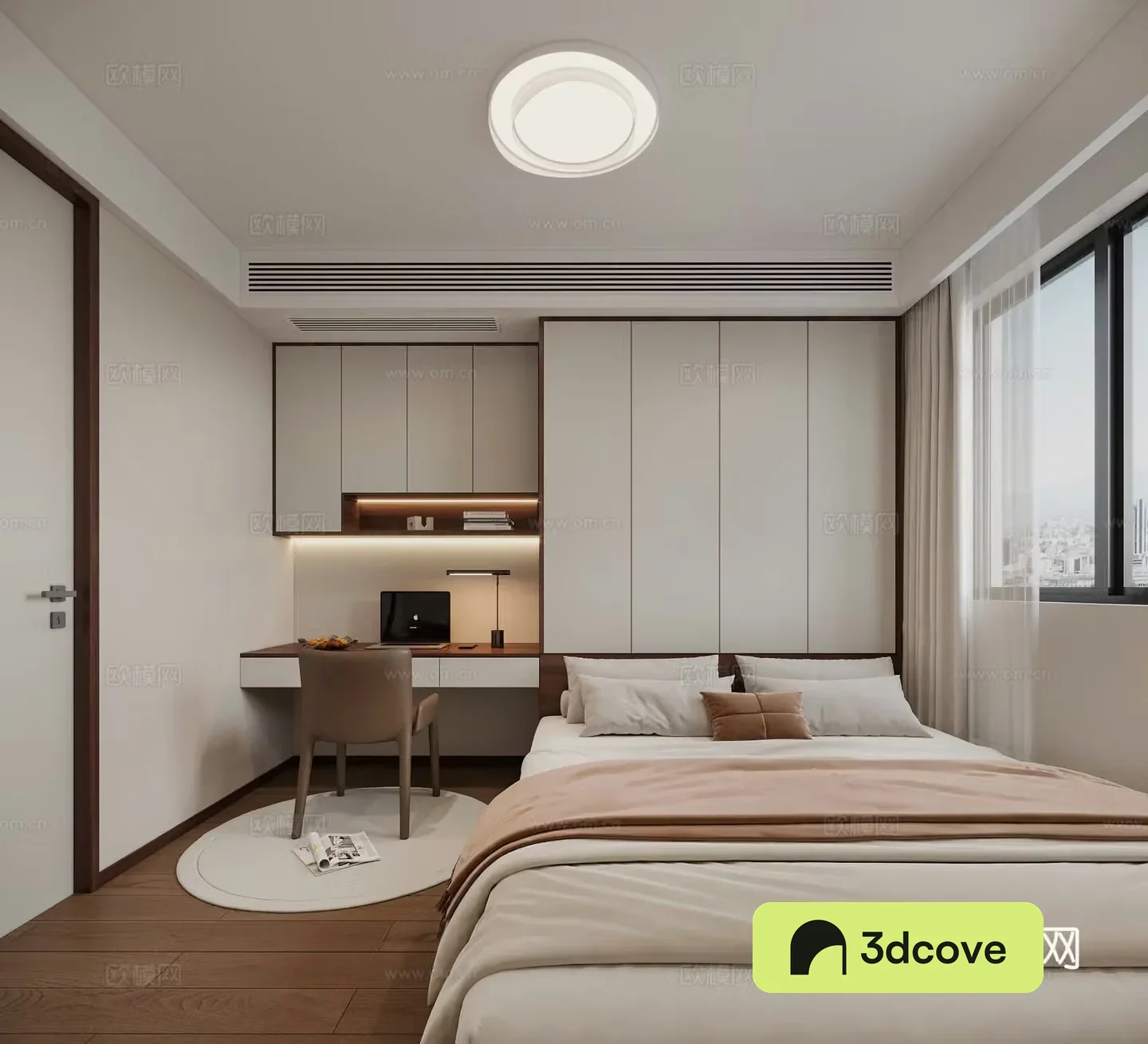 Modern tatami bedroom
