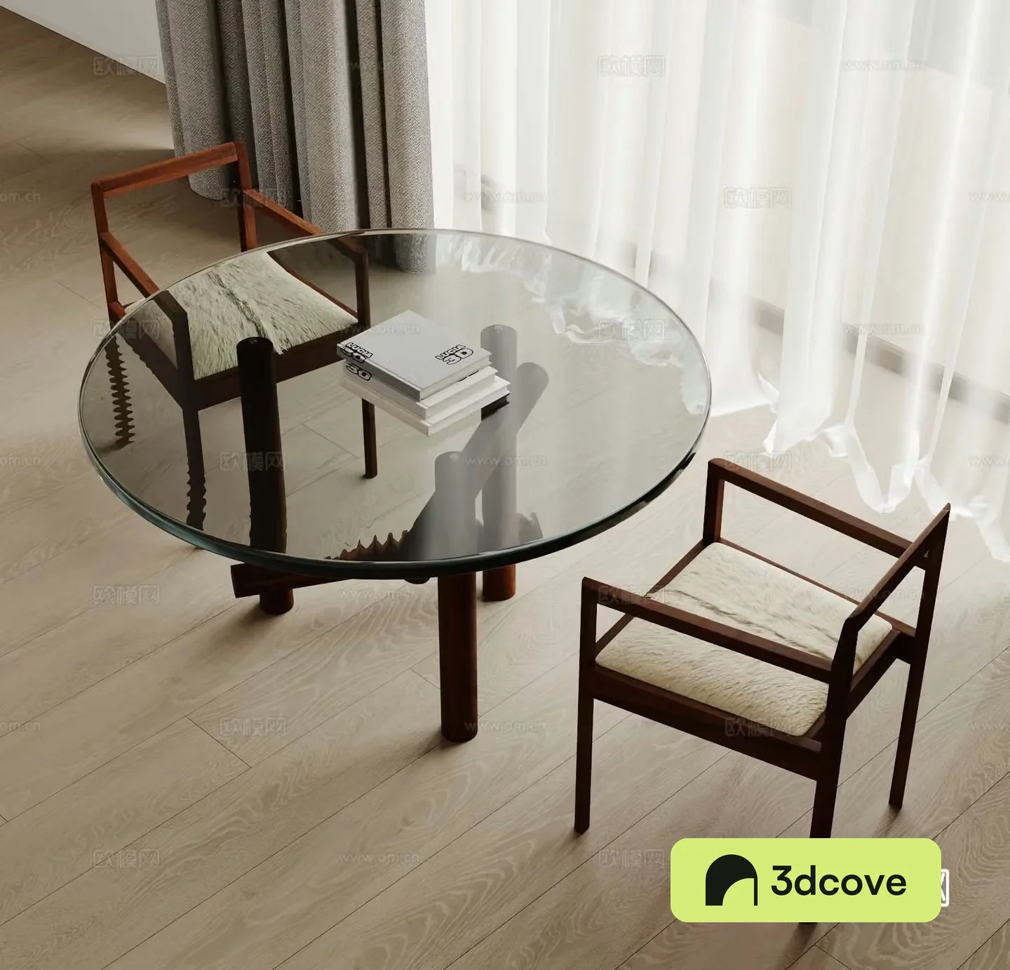 Medieval style dining table and chairs