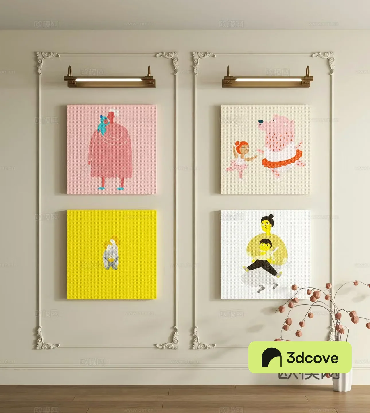 Dopamine decorative painting