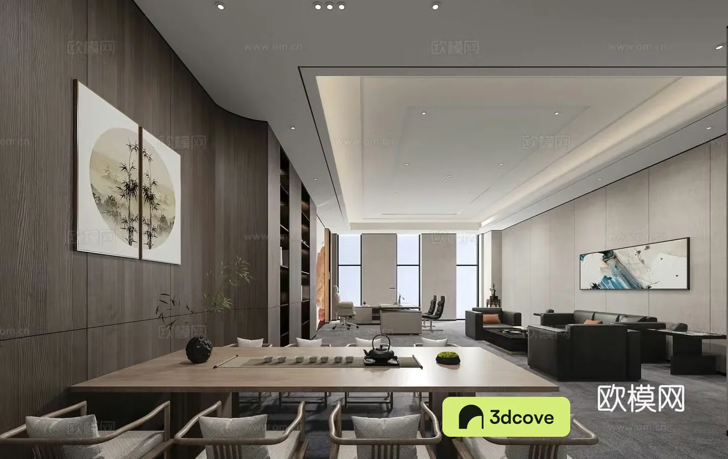 Modern boss office