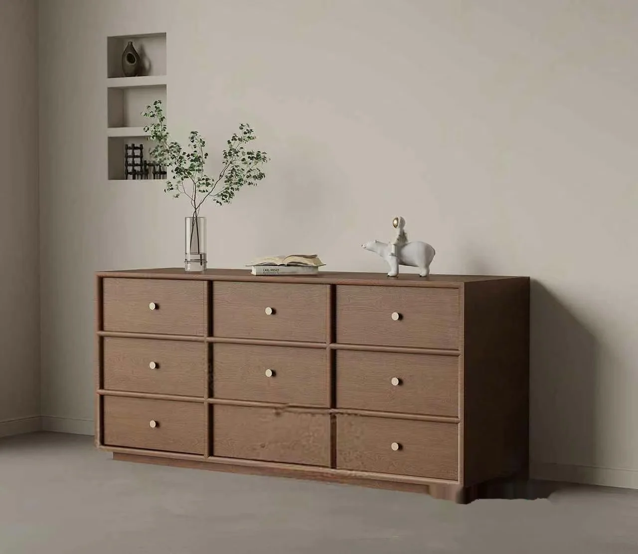 Wooden Dresser 3D Model – 15122 – VRAY Render