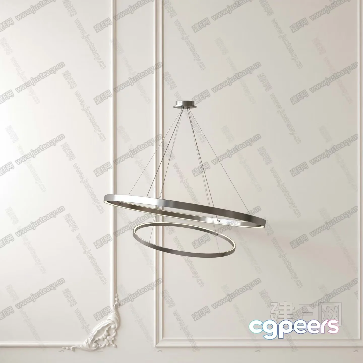 Modern Light Fixture 3D Model – 13327 – VRAY Render