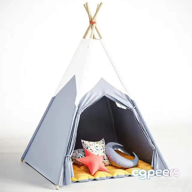 3ds Max Free – children’s wigwam