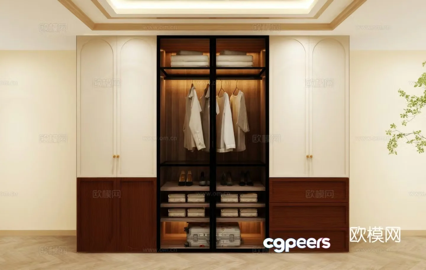 Wardrobe Design Wardrobe Wardrobe Chair Bedroom Wardrobe Hotel Wardrobe 3D Model