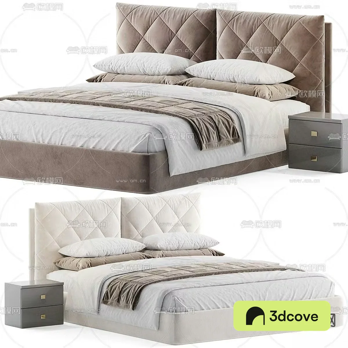 Felis Allen double bed